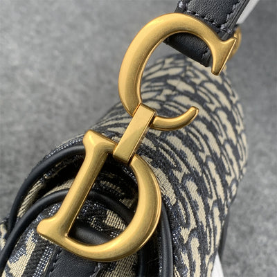 Mini Saddle Bag Oblique Jacquard'