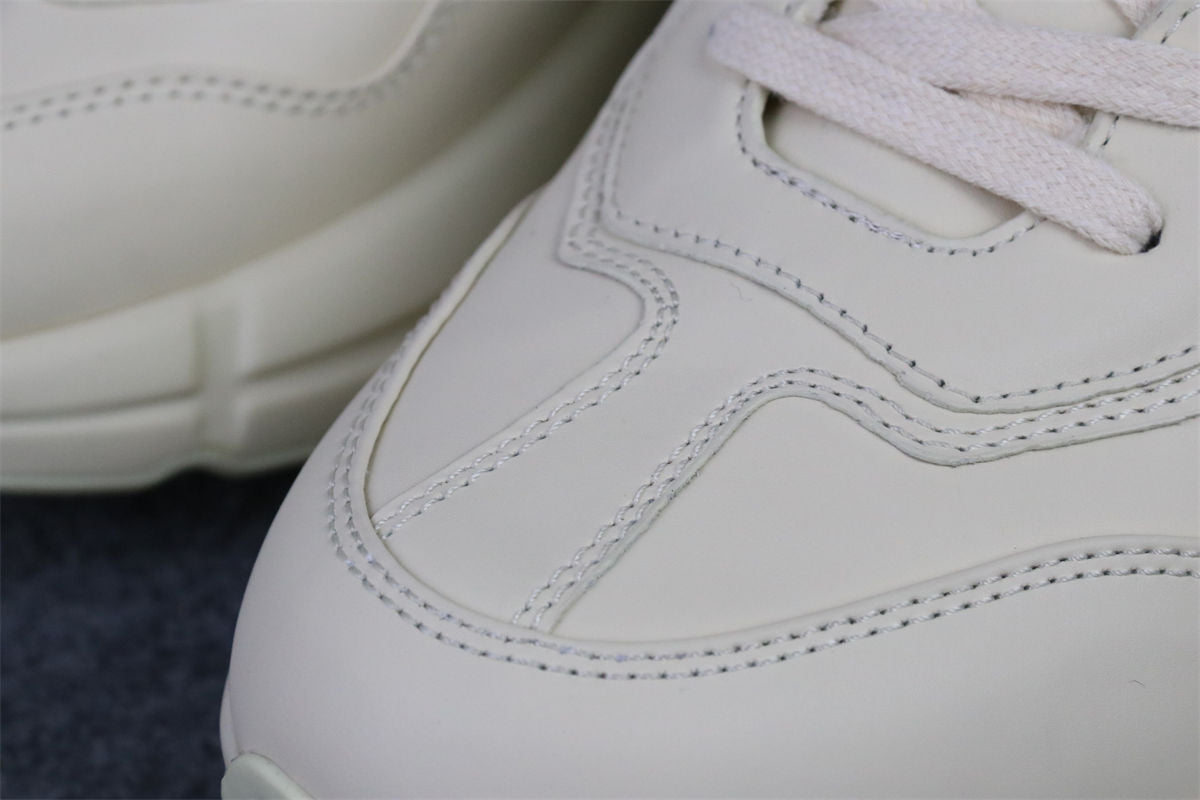 Rhyton Leather Sneaker 'Vintage Logo'