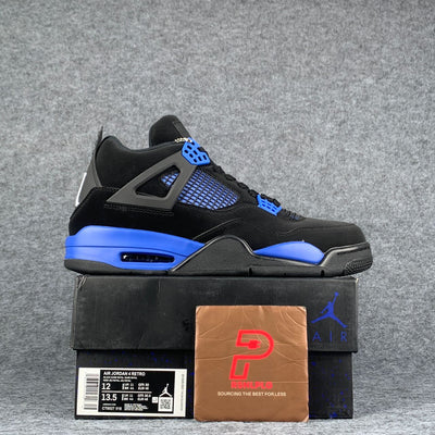 Custom Jordan 4 “Blue Thunder”