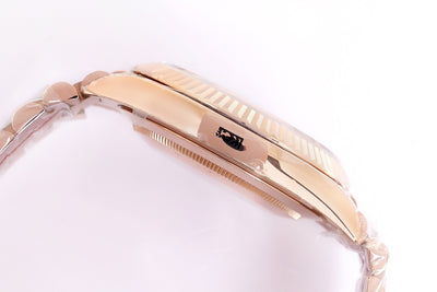 Chocolate & Rose Gold 40MM Watch