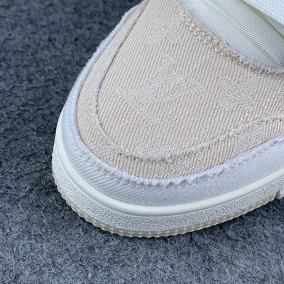 LV Trainer Beige Monogram Denim