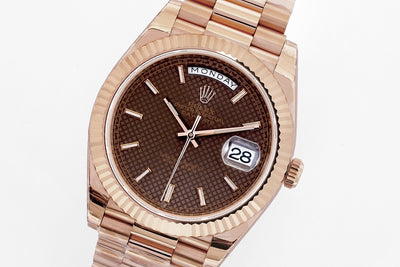 Chocolate & Everose Gold 40MM Watch