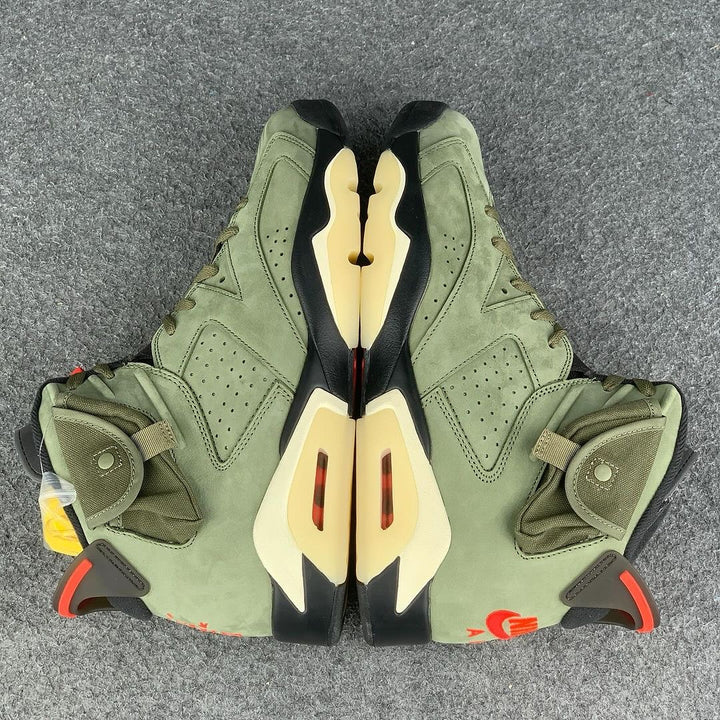 Travis Scott x Air Jordan 6 Retro 'Olive' – Prsnlplg