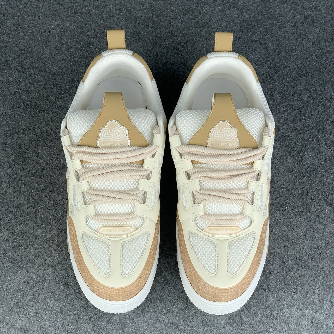 LV Skate Sneaker 'Beige White'