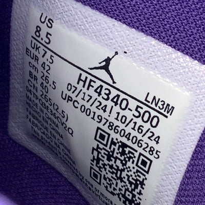 (Custom) Jordan 4 Retro OG SP Brick by Brick “Purple”