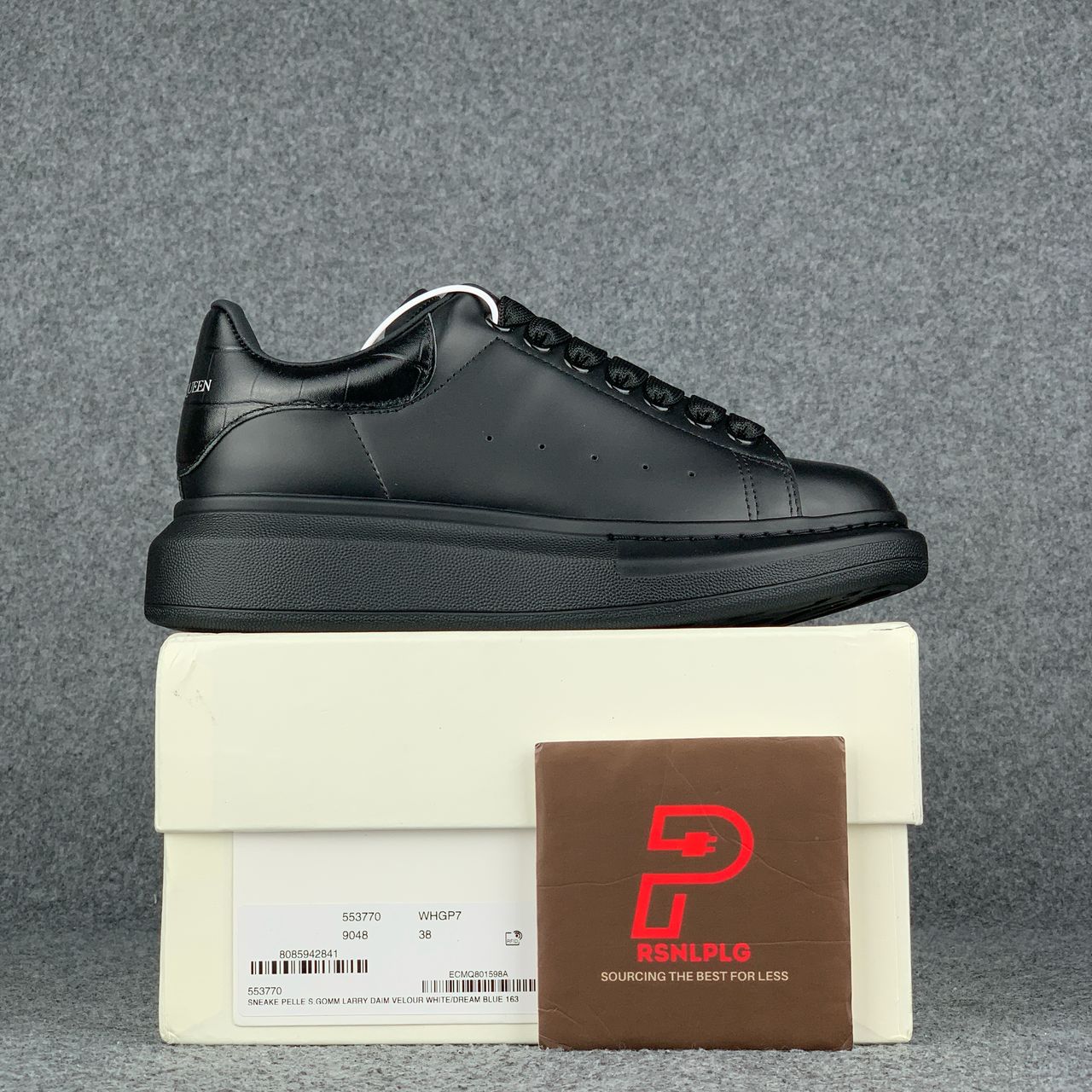 Alexander McQueen Oversized Sneaker ‘Triple Black’