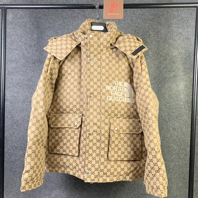 Gucci x The North Face Print Jacket 'Beige/Ebony'