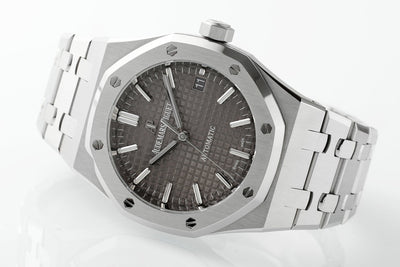 Royal Oak 15500ST Grey Dial