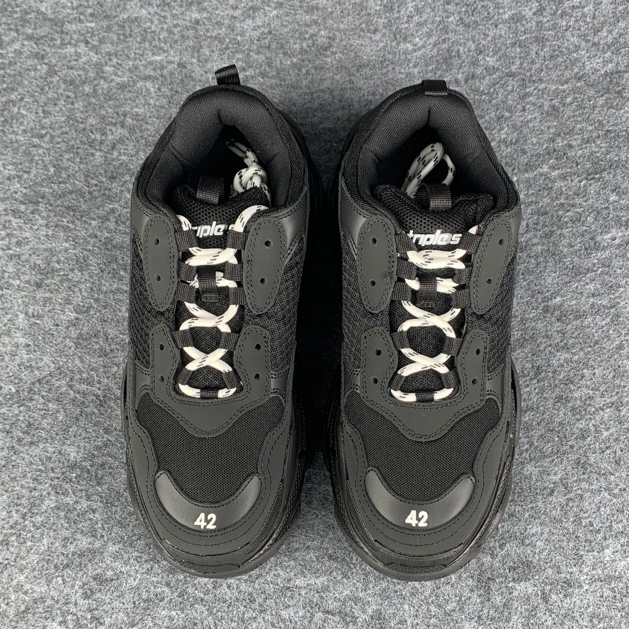 Balenciaga TRIPLE S SNEAKER 'DOUBLE BLACK'