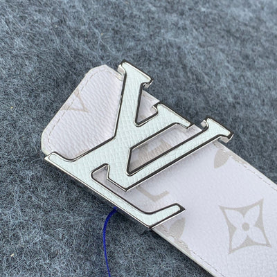 LV Initiales 40mm Reversible Belt ‘White’