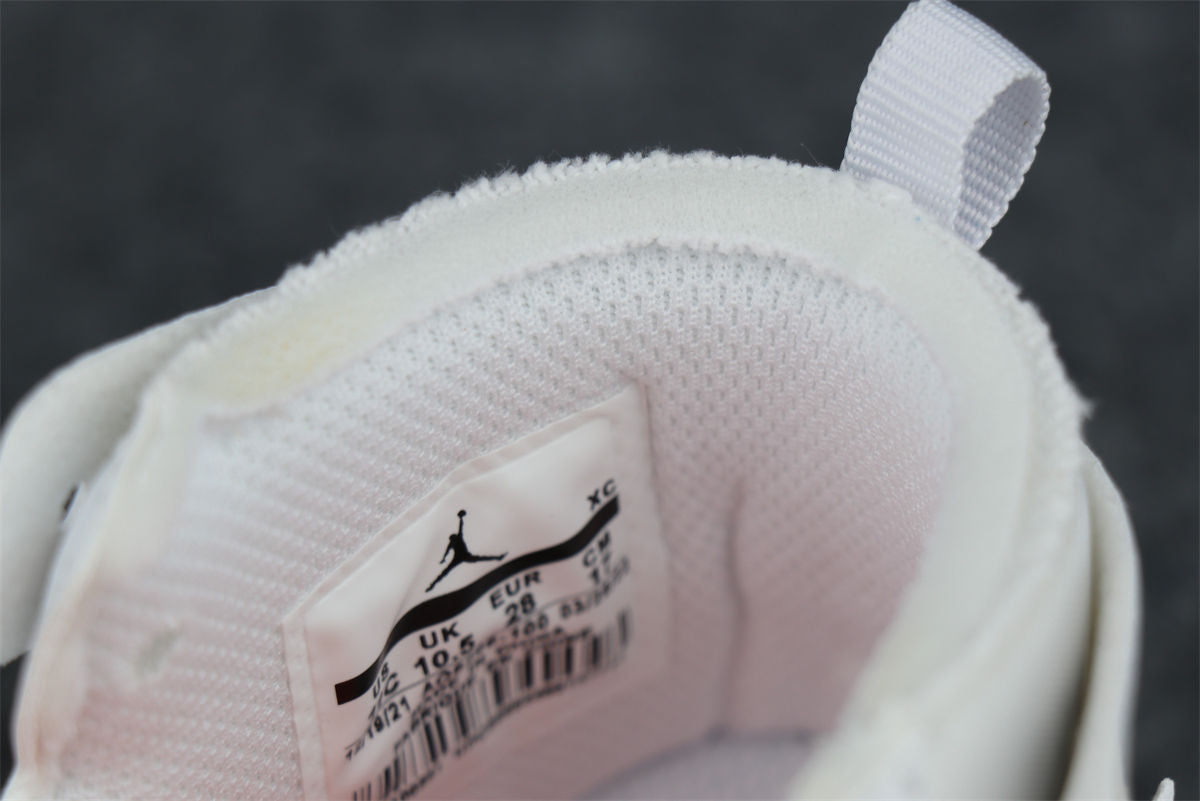 Off-White x Air Jordan 1 Retro High OG BG PS 'White' 2018