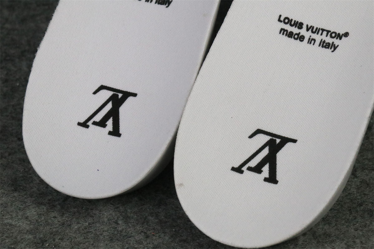 LVT Trainer 'Black Monogram Denim'