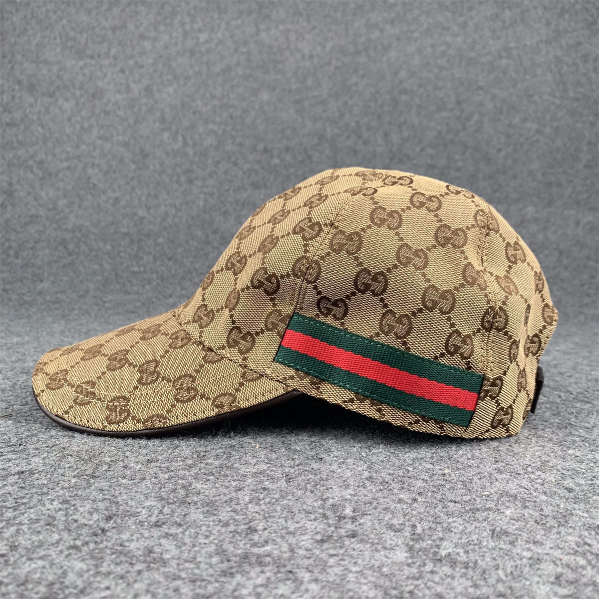 Gucci Original GG Canvas Baseball Hat with Web ‘Beige/Brown’