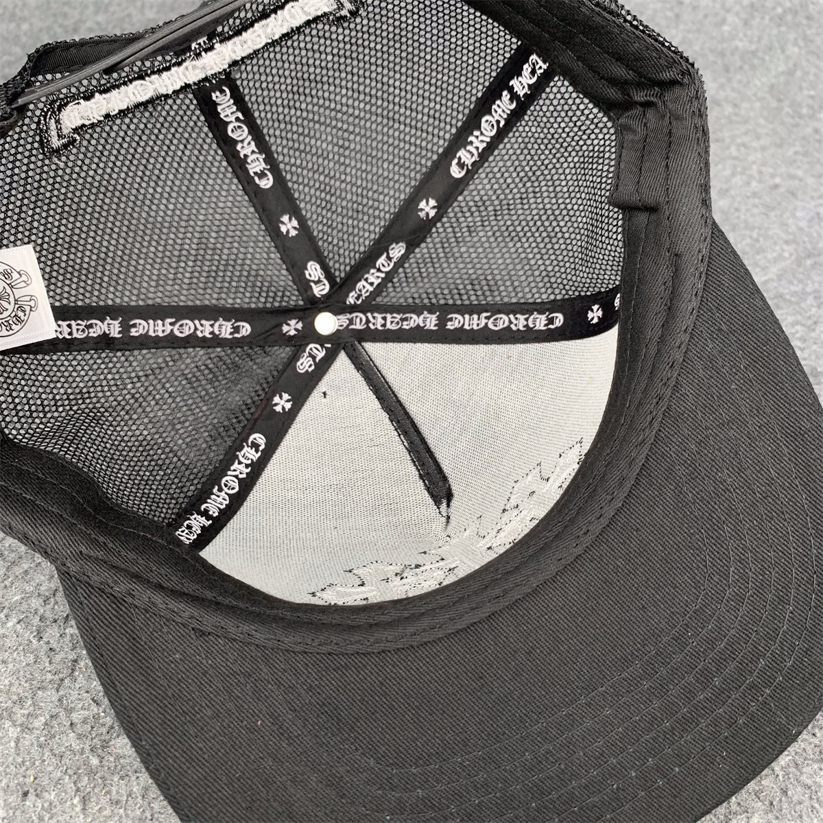 Chrome Hearts Cemetery Trucker Hat ‘Black’