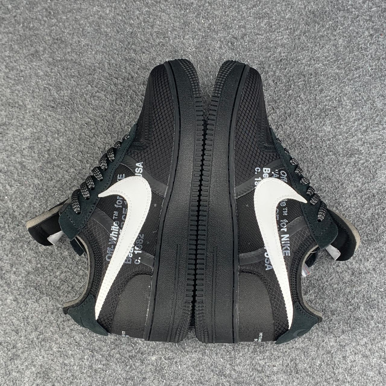 Off-White x Air Force 1 Low 'Black'