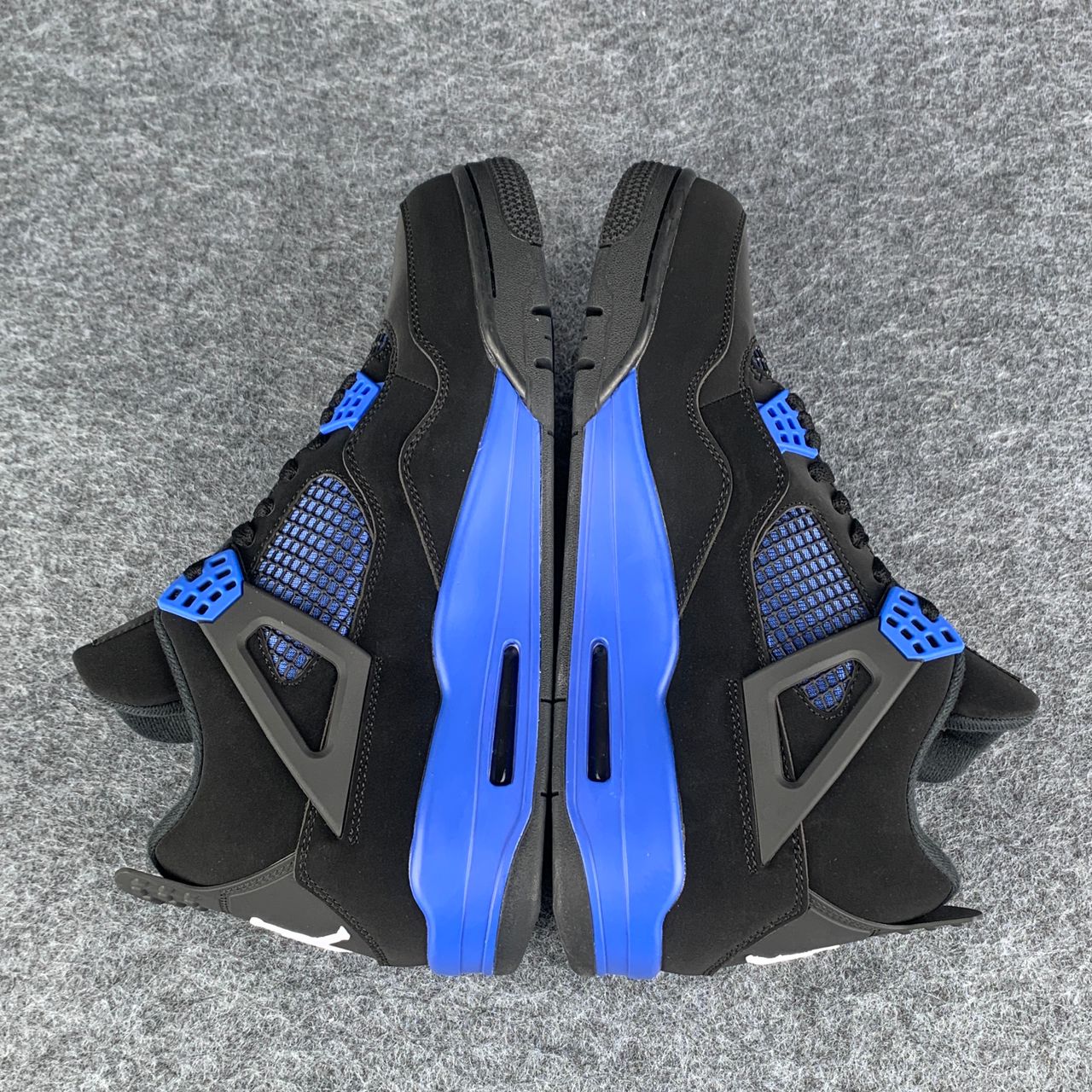 Custom Jordan 4 “Blue Thunder”