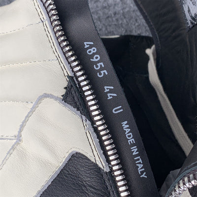 Rick Owens Strobe Geobasket High 'Black Milk'