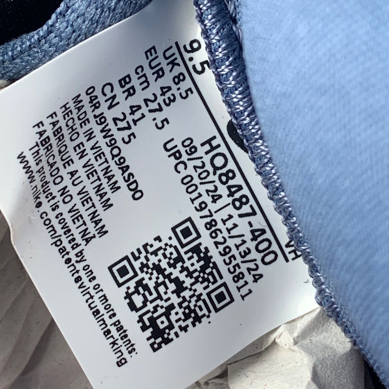 Supreme x Nike Dunk Low SB 'Ocean Fog'