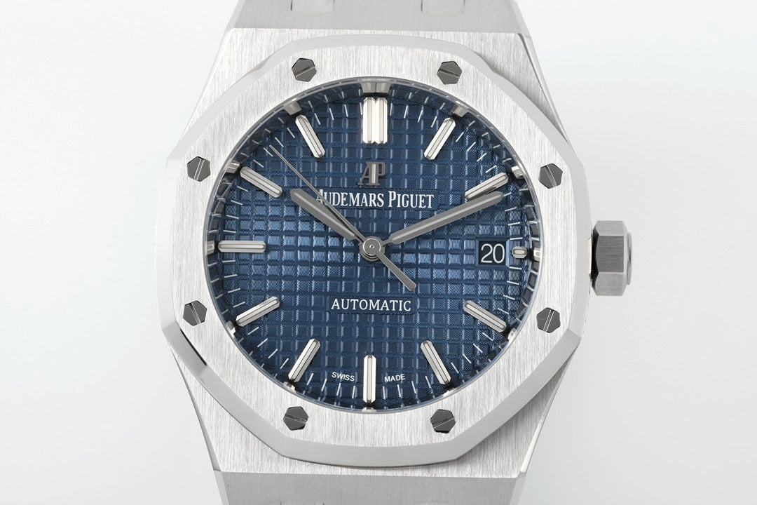 Royal Oak 15500ST Blue Dial