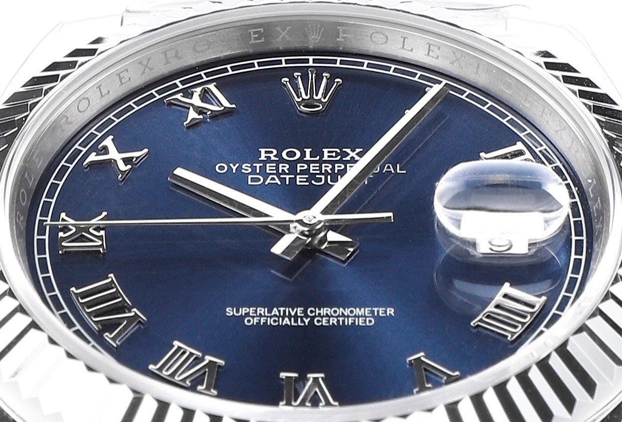 Blue & Stainless Steel 41MM Watch