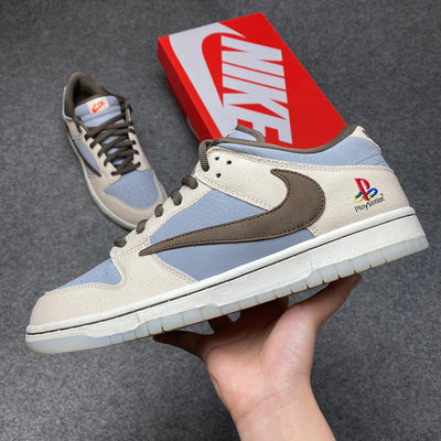 Custom Nike Dunk Low 'Playstation'