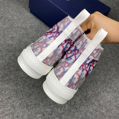 Dior B23 High Oblique Pixel - Blue Red'