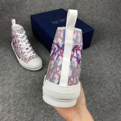 Dior B23 High Oblique Pixel - Blue Red'