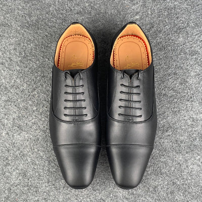 CL Greggo Flat Calf 'Black'