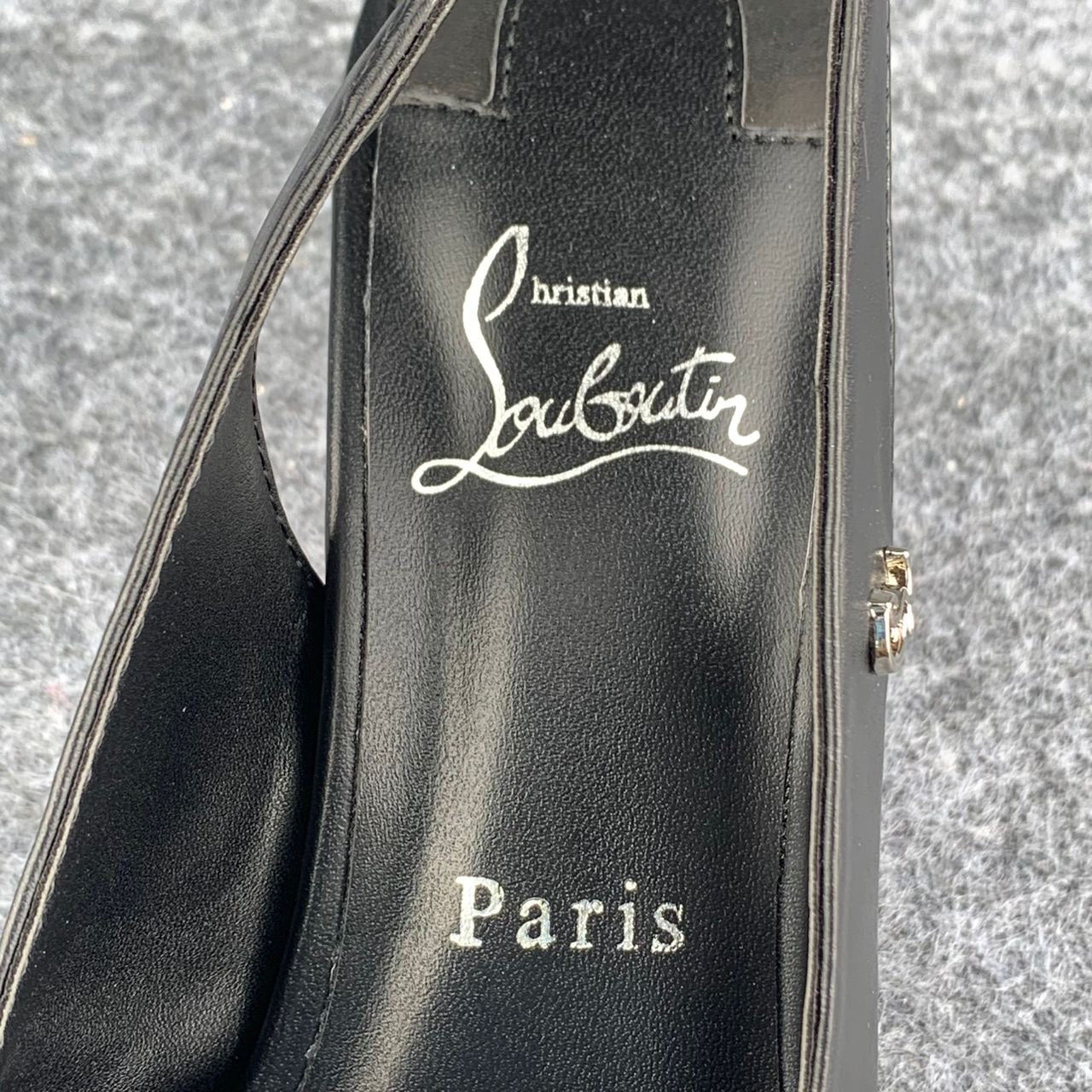 Christian Louboutin Sporty Kate Sling Pump 'Black'