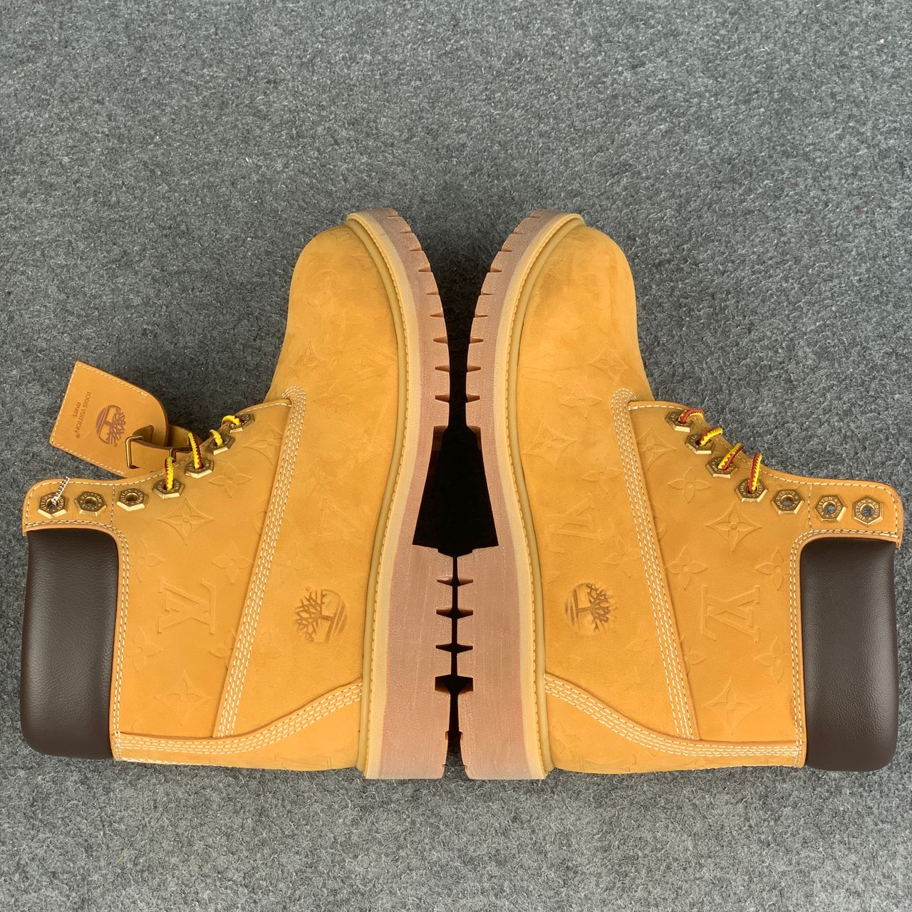 Timberland 6 Inch Ankle Boot 'Embossed Monogram - Wheat'
