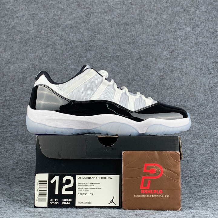 Jordan 11 Black And White Low Jordan 11 Retro Low Bred Common Hype