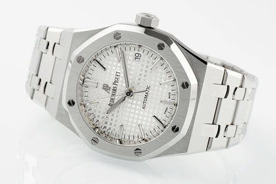 Royal Oak 15500ST Silver Dial