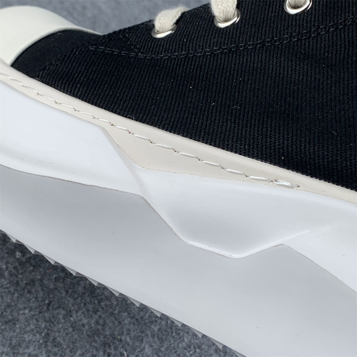 Rick Owens DRKSHDW Abstract High 'Black Milk'
