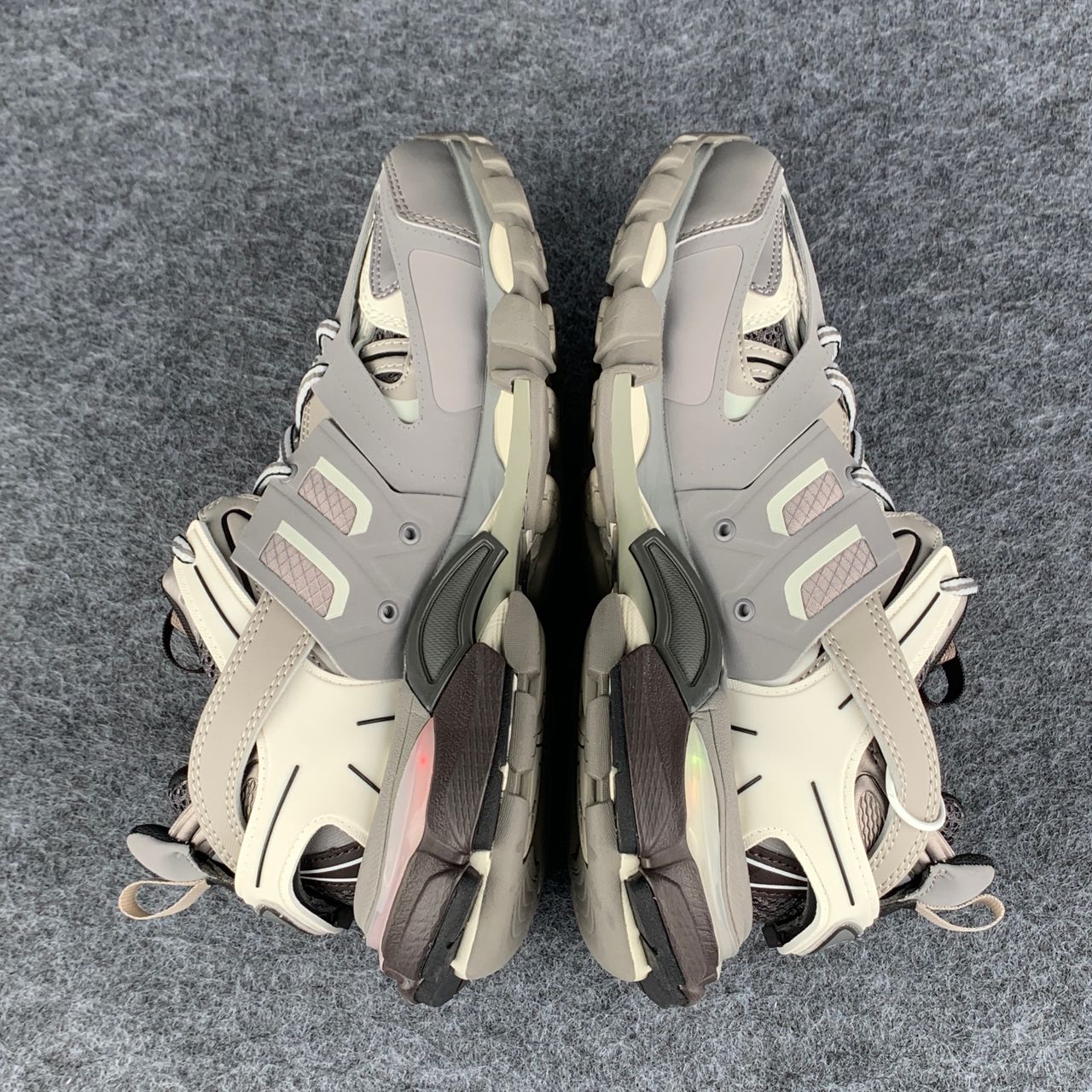 Balenciaga Wmns Track LED Sneaker 'Grey White'