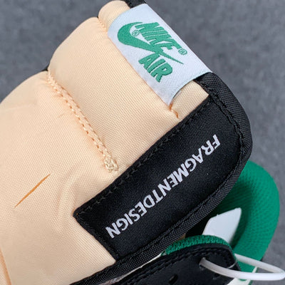 (Custom) Air Jordan 1 Low 'Black Green'