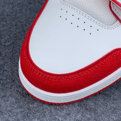 Baskets LVT « Monogram Denim - Rouge »