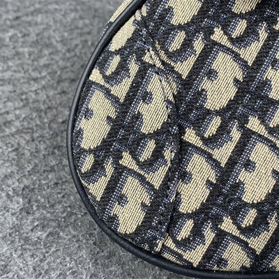 Mini Saddle Bag Oblique Jacquard'