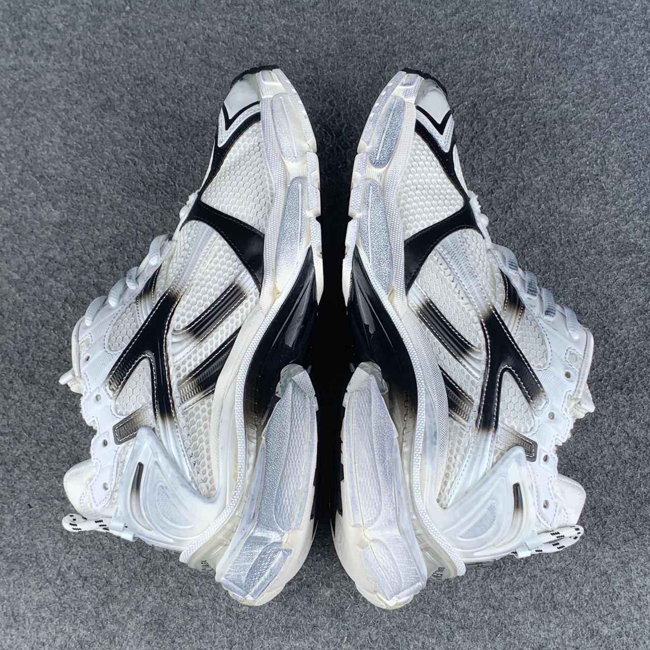 Balenciaga Runner Sneaker 'Worn-Out - Grey White Black'