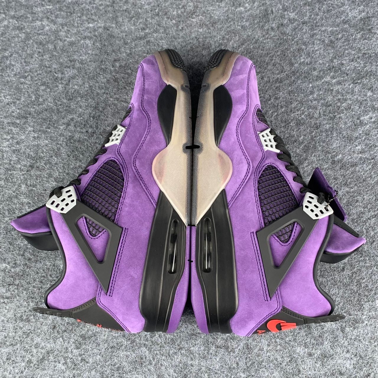 Travis Scott x Air Jordan 4 Retro 'Purple Suede White Midsole' Friends & Family