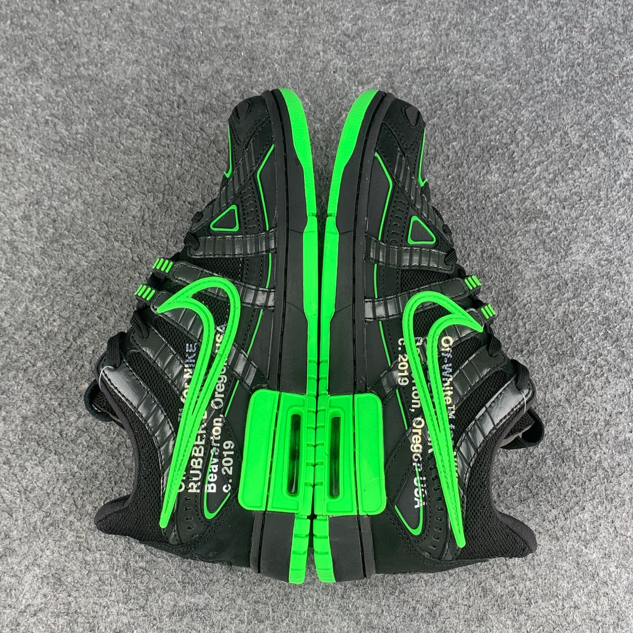 Off-White x Air Rubber Dunk 'Green Strike'