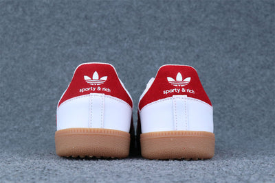 Sporty & Rich x Samba OG 'White Core Burgundy'