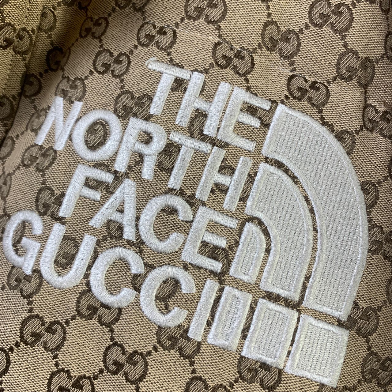 Gucci x The North Face Print Jacket 'Beige/Ebony'