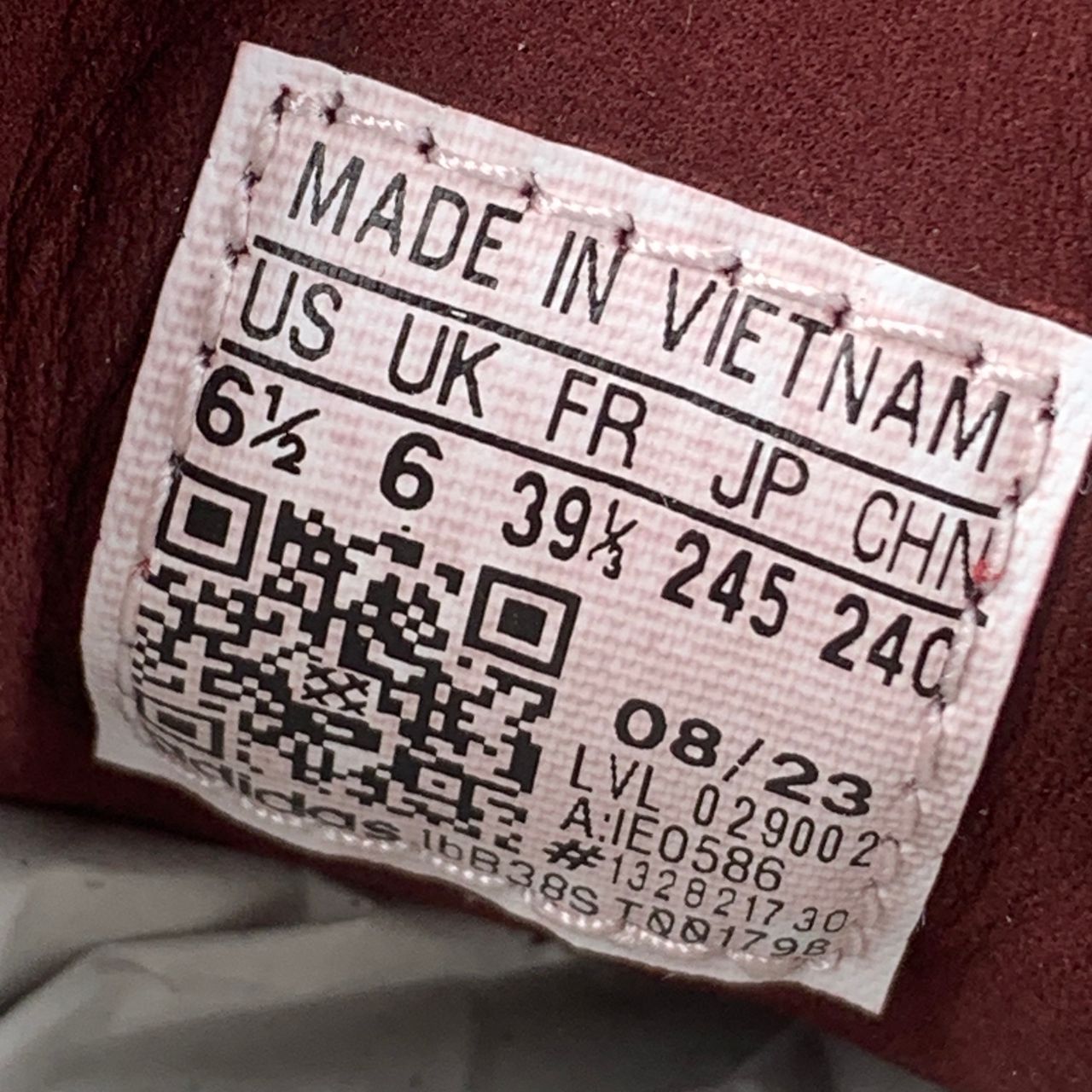 Wales Bonner x Samba Pony 'Cream White'