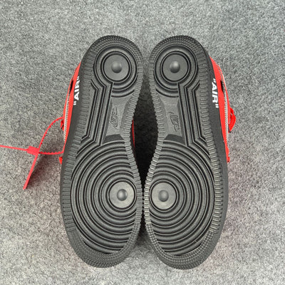 Off-White x Nike Air Force 1 “Crimson” (Sample)