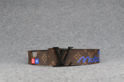 LV Initiales 40mm Belt Monogram Logo Story ‘Brown’