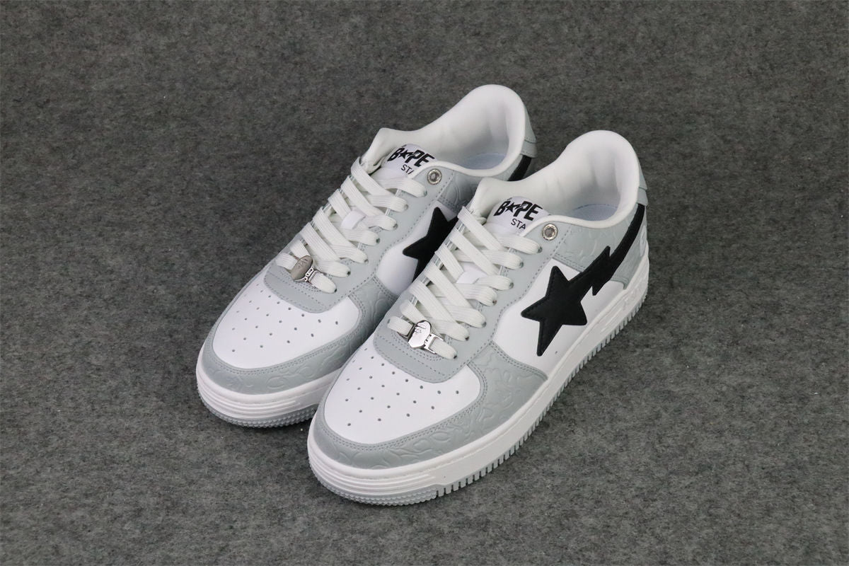 Bapesta Low M2 'White Grey'
