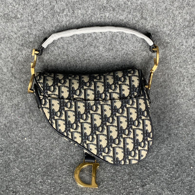 Mini Saddle Bag Oblique Jacquard'