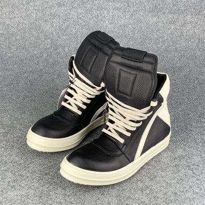 Rick Owens Strobe Geobasket High 'Black Milk'