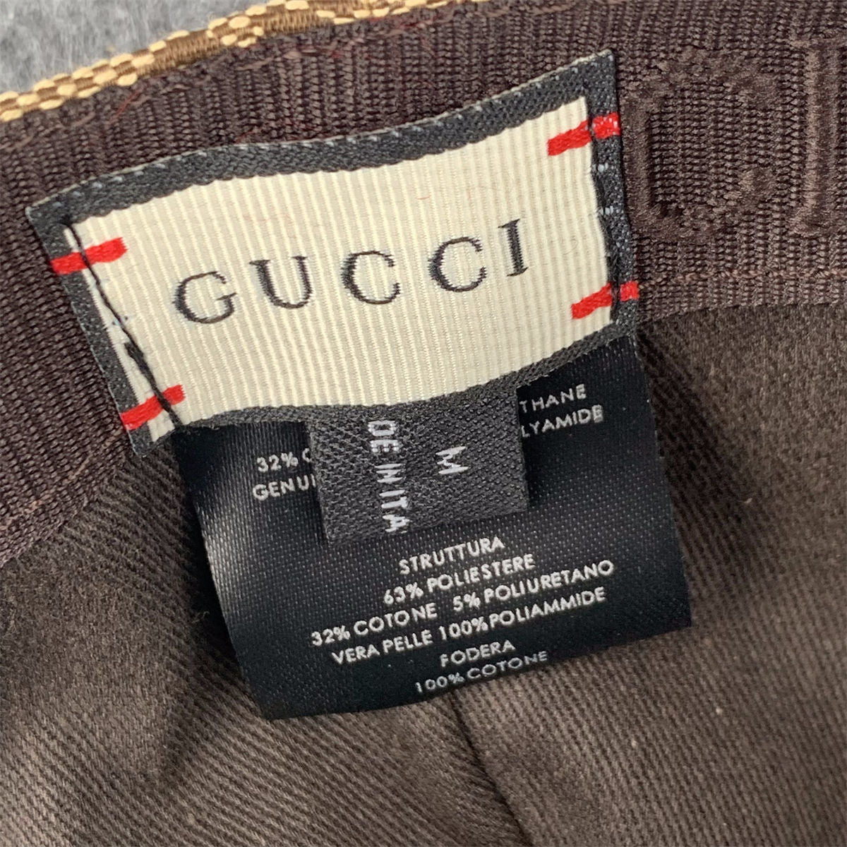 Gucci Original GG Canvas Baseball Hat with Web ‘Beige/Brown’