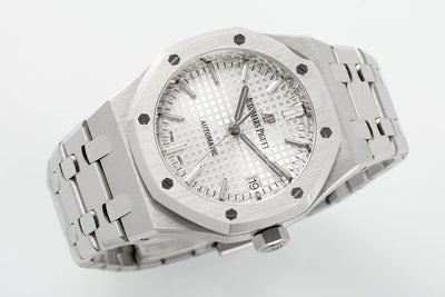 Royal Oak 15500ST Silver Dial
